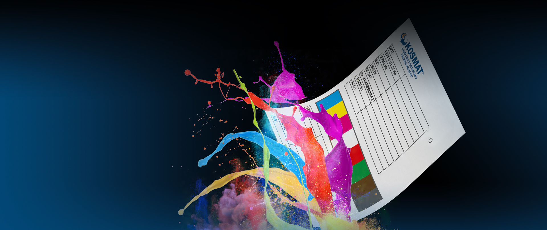 10 colored printing